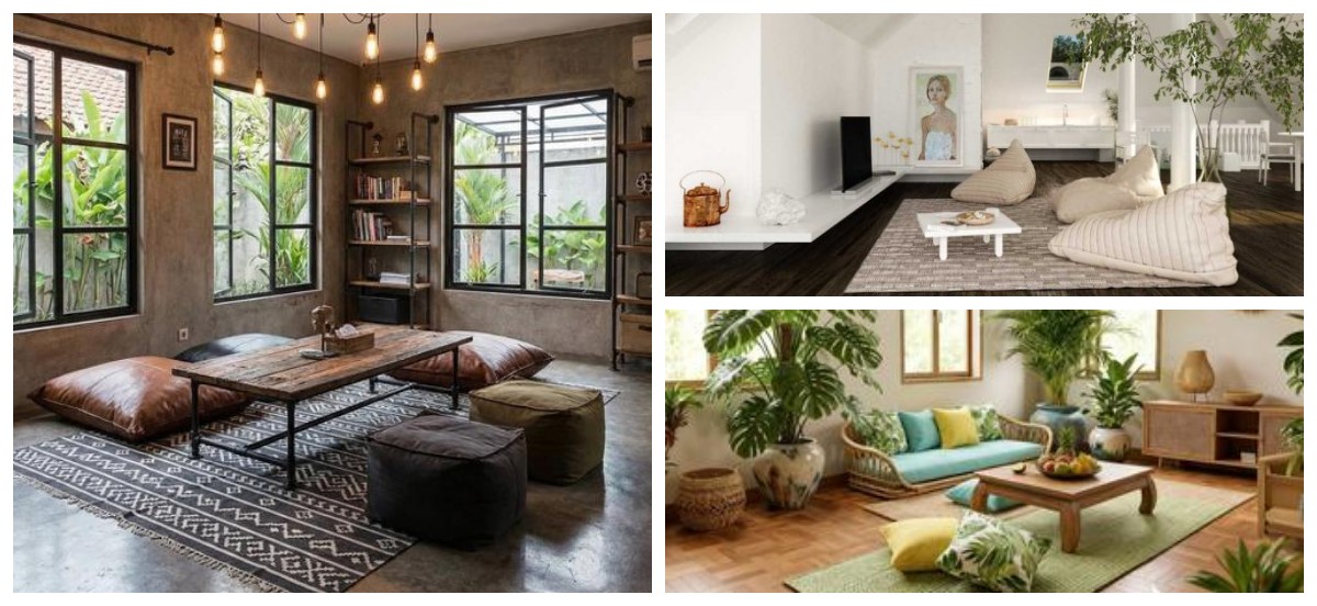 7 Desain Ruang Keluarga Lesehan Modern yang Tetap Nyaman untuk Berkumpul