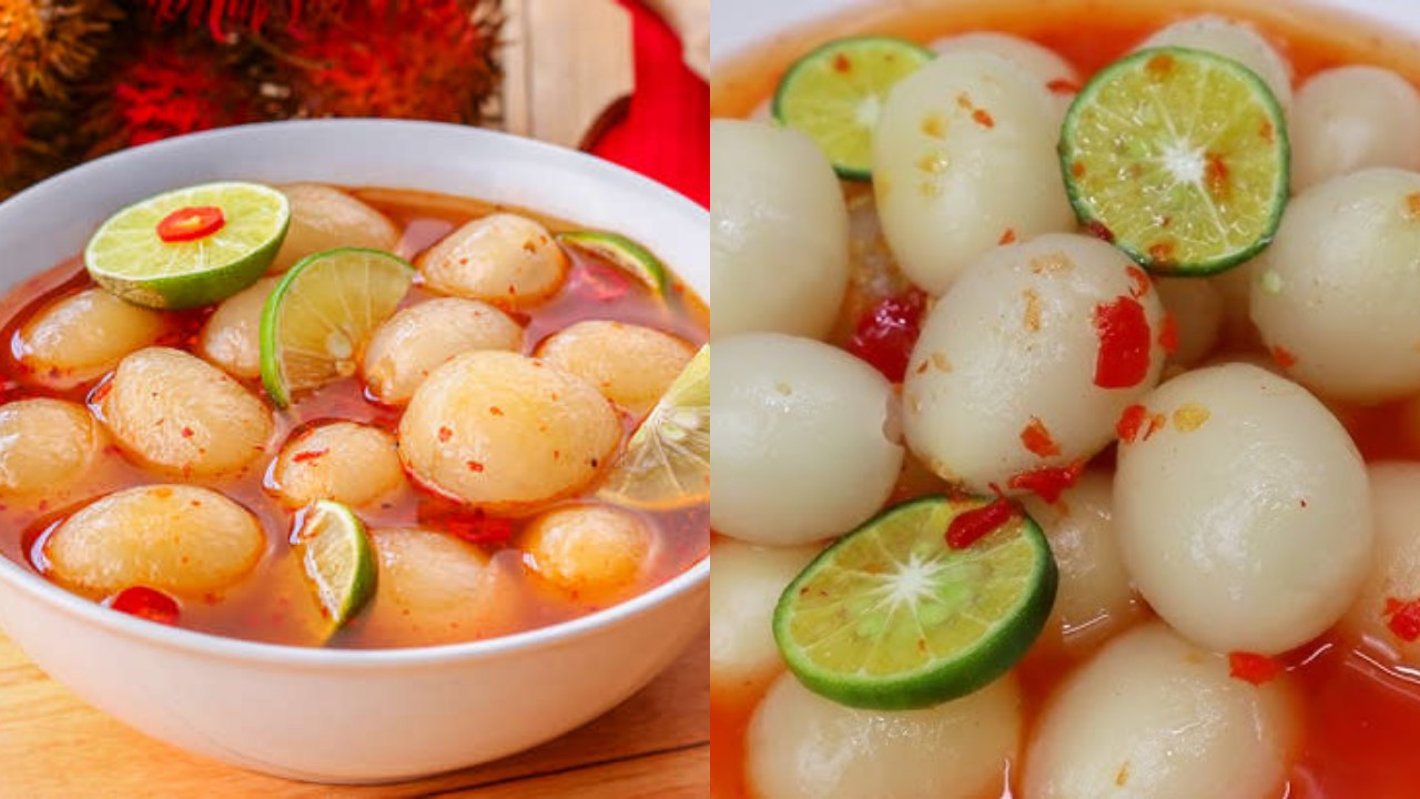 Resep Asinan Rambutan Pedas Manis, Segar Dan Bikin Nagih!