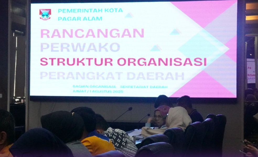 Pemkot Bahas 31 Rancangan Perwako, Jadi Acuan Tupoksi OPD