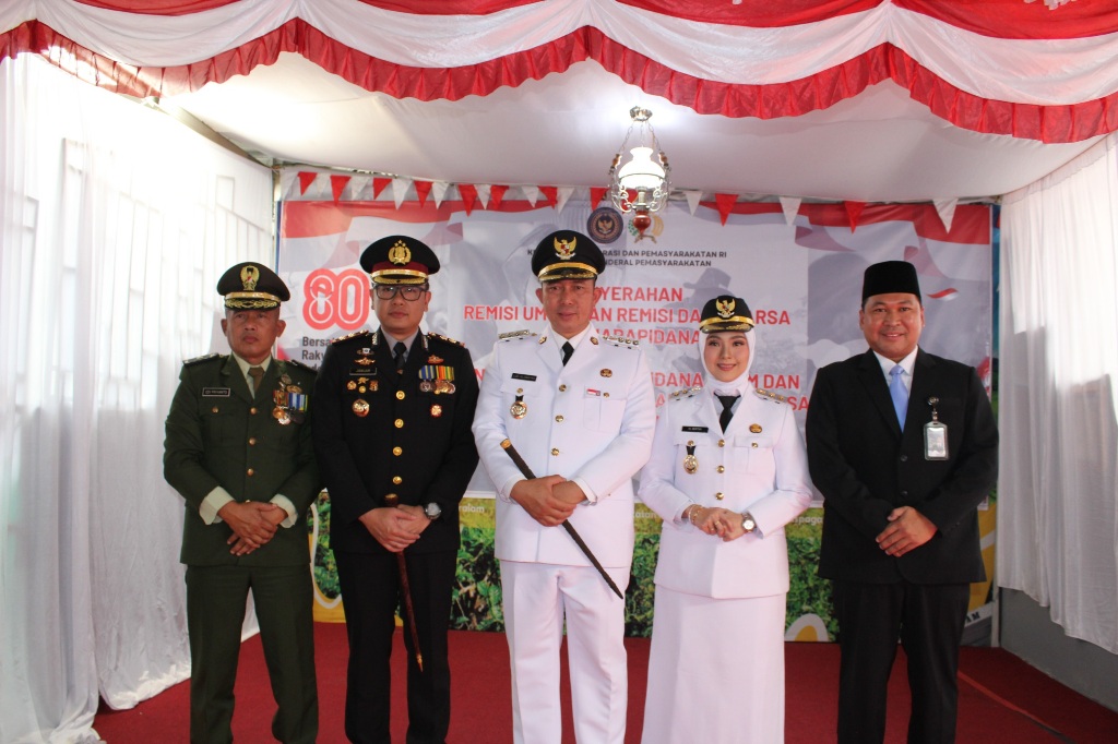 Usai Upacara Kemerdekaan HUT RI ke-80, WBP Terima Remisi 17 Agustus