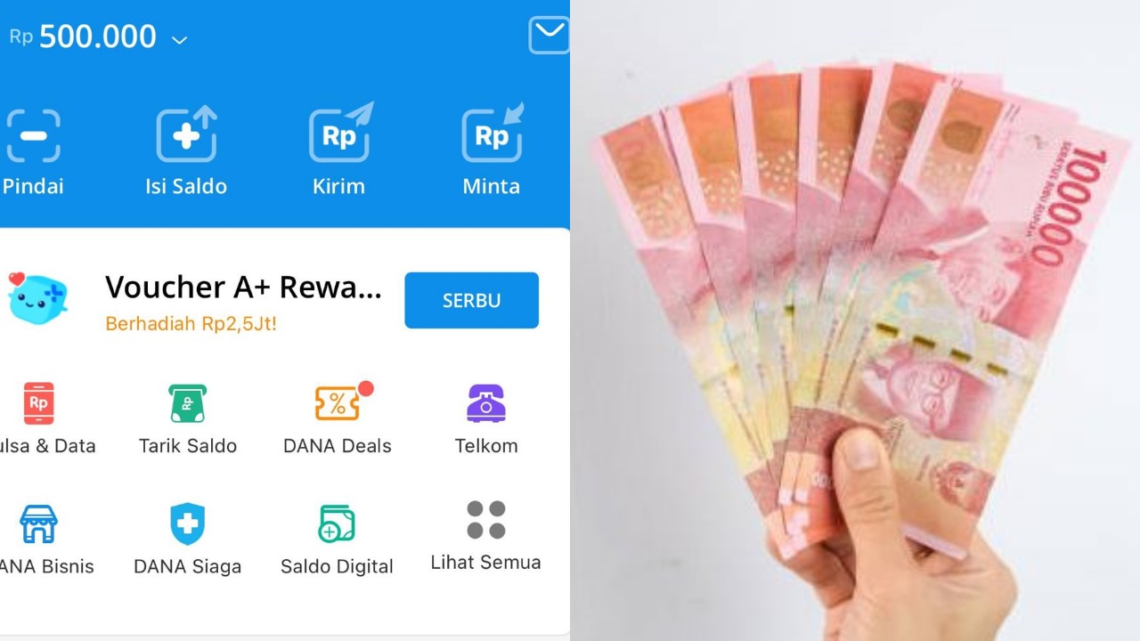 Mau Dapat Saldo Gratis 500 Ribu? Pakai Link DANA Kaget Hari Ini yang Asli dan Aman!