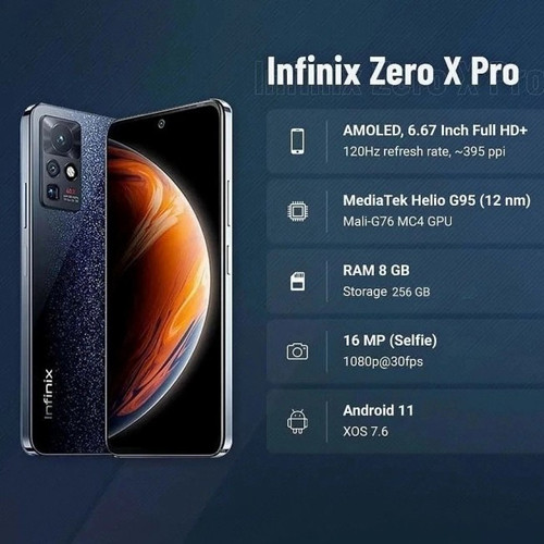 Infinix Zero X Pro, Ponsel Canggih dengan Harga Terjangkau
