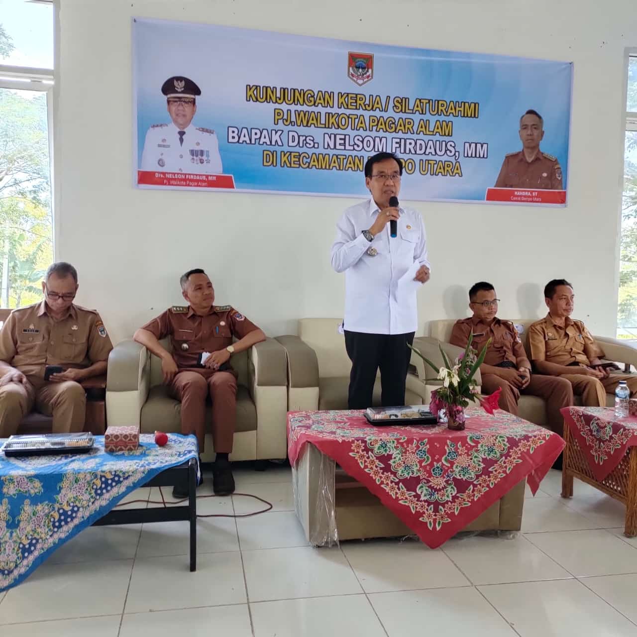 Dikunjungi Pj Walikota, Siap Berkolaborasi untuk Kemajuan Pagar Alam