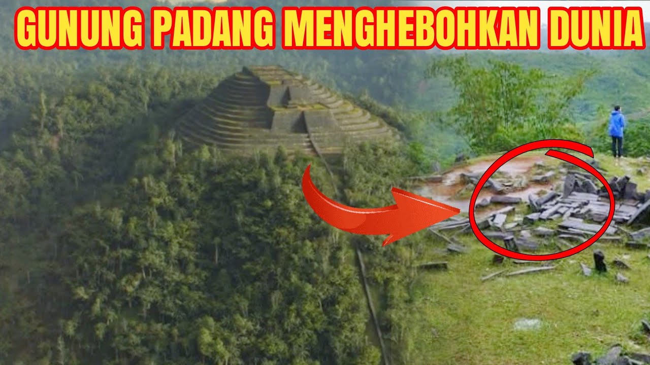 Gunung Padang Menghebohkan Dunia! Dari Penemuan 3 Ton Logam Mulia Hingga Artefak Kuno Tersimpan Disini