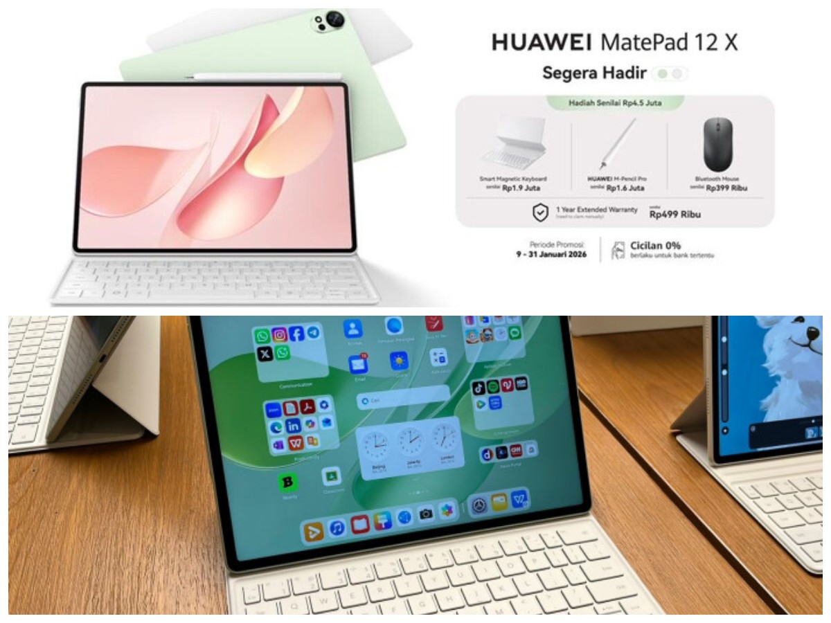 Huawei MatePad 12X Unjuk Gigi: Tablet Canggih dengan Performa dan Produktivitas Ala PC