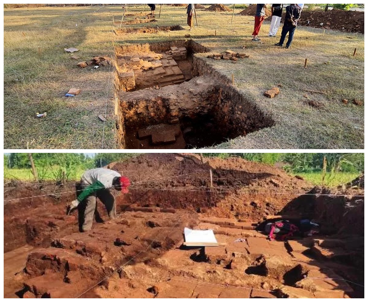 Menelusuri Sejarah Temuan Situs Bhre Kahuripan yang Berhasil Ditemukan Arkeolog 
