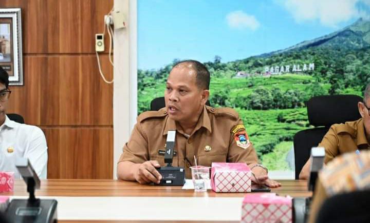 Dahnial Nasution Jabat Plh Walikota Pagaralam