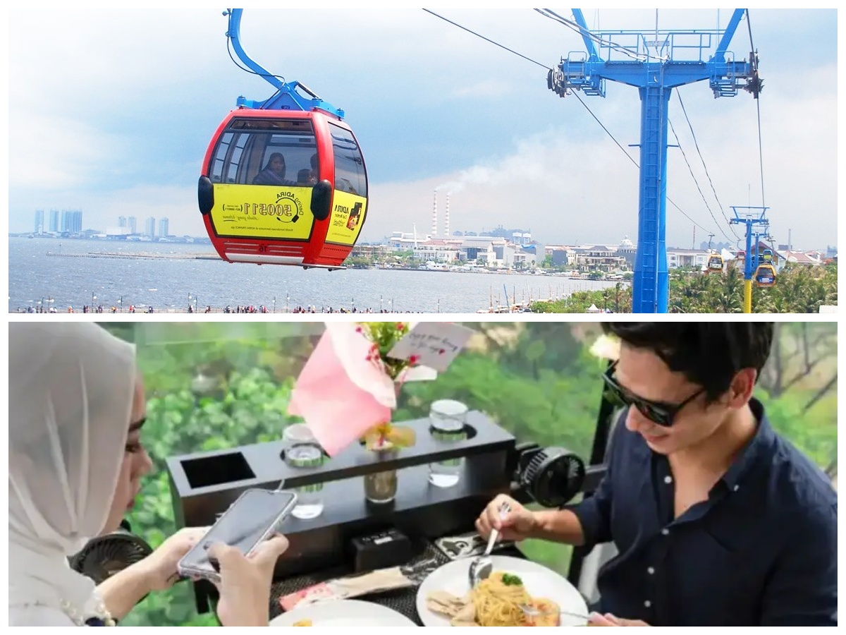 Sensasi Unik! Sky Dining Gondola Ancol, Makan di Ketinggian dengan Pemandangan Mempesona