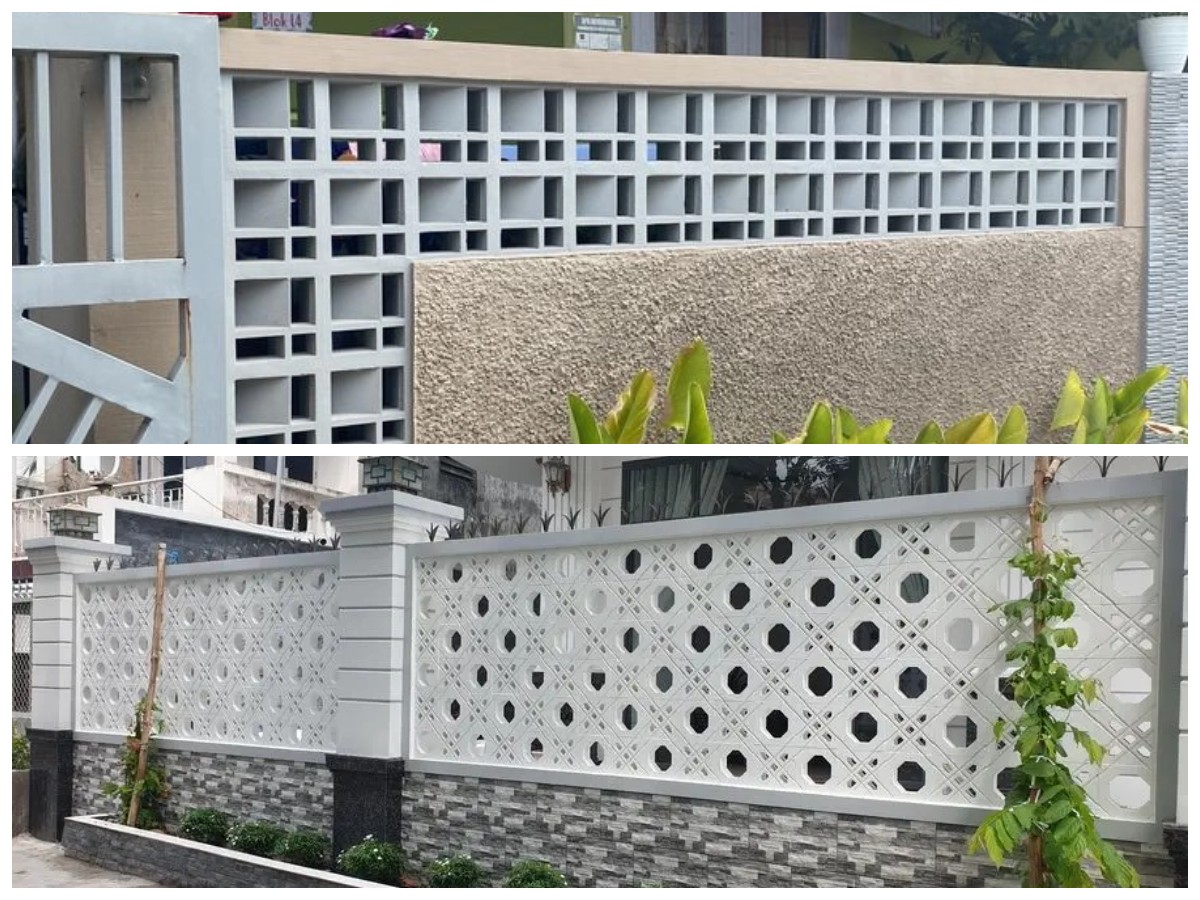 Inspirasi 5 Pagar Tembok Roster Estetik untuk Tampilan Rumah Modern dan Berkelas