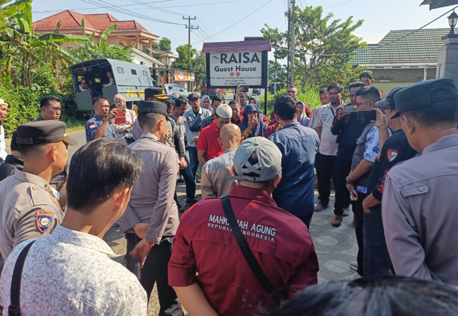 Jadi Objek Sengketa, Bangunan Homestay di Pagar Alam Dieksekusi Pengadilan