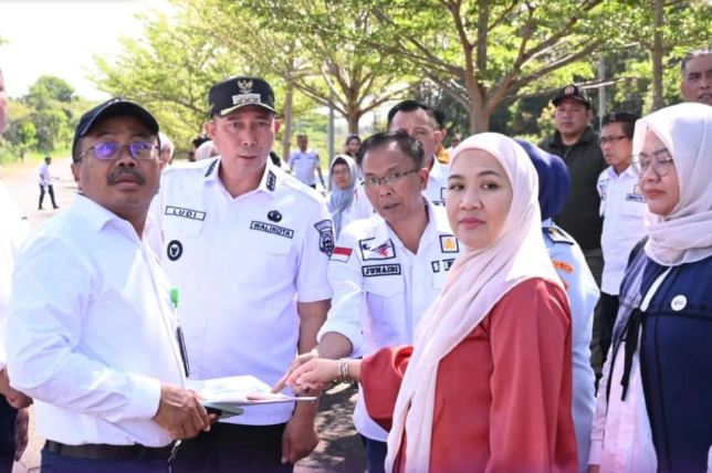 Perwakilan Kemhan RI Survei ke Pagar Alam, 20 Bangunan SMA Taruna Dibangun Bertahap