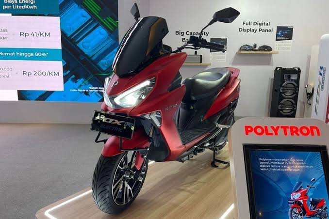 Rilis dengan Desain Futuristik dan Impresif! Polytron Fox R Kuasai Panggung Motor Listrik