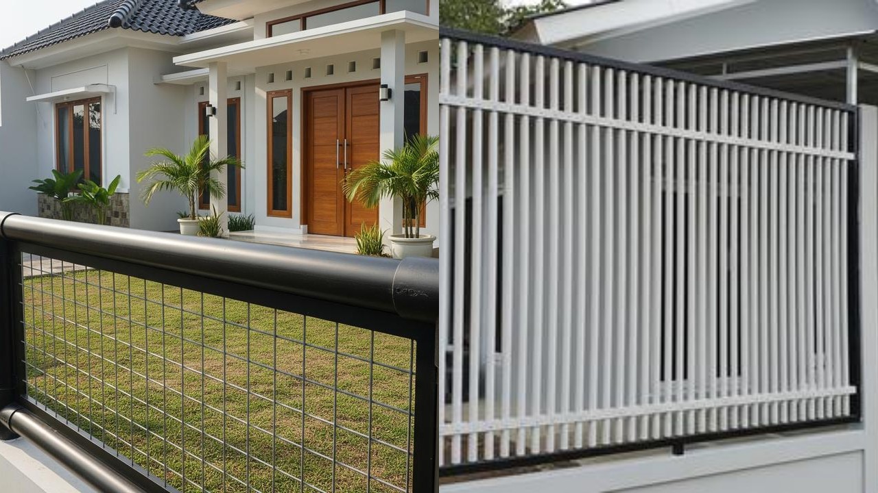 Inspirasi Pagar PVC Kekinian di Kampung, Sederhana tapi Bikin Rumah Makin Cantik!