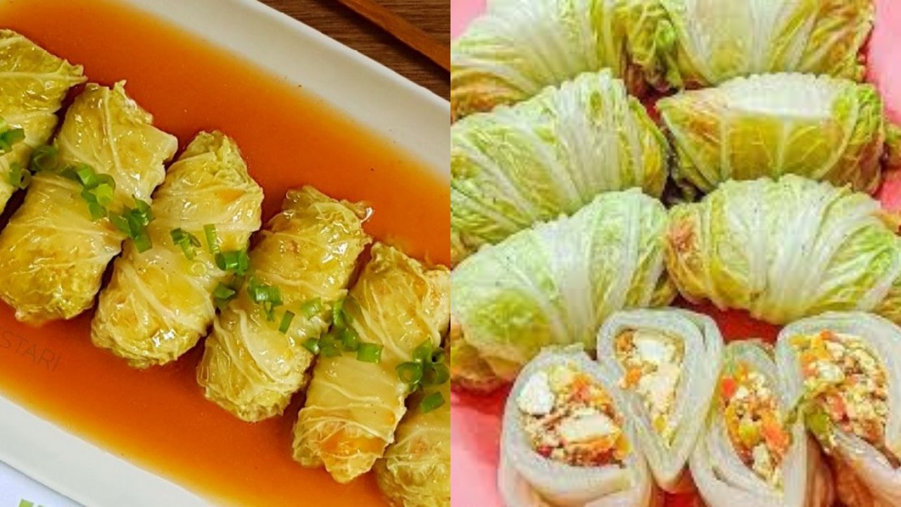 Inilah Resep Sawi Gulung Isi Ayam, Dengan Cita Rasa Khasnya!