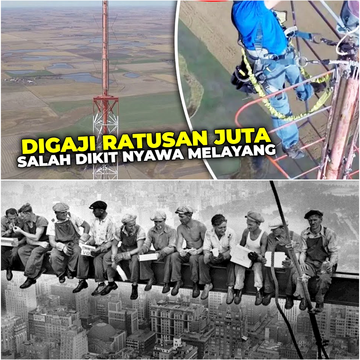 Bertaruh Nyawa Hampir Setiap Hari, Inilah 6 Pekerjaan Berbahaya Dan Extreme Di Dunia!