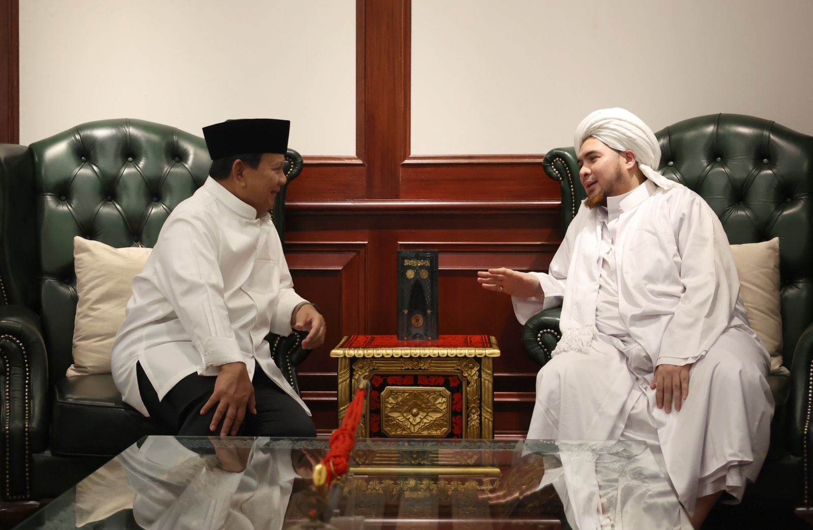 Berikan Tausiyah Ramadan Kepada Keluarga Besar Kemhan, Habib Jindan bin Novel Silaturahmi Ke  Kemhan