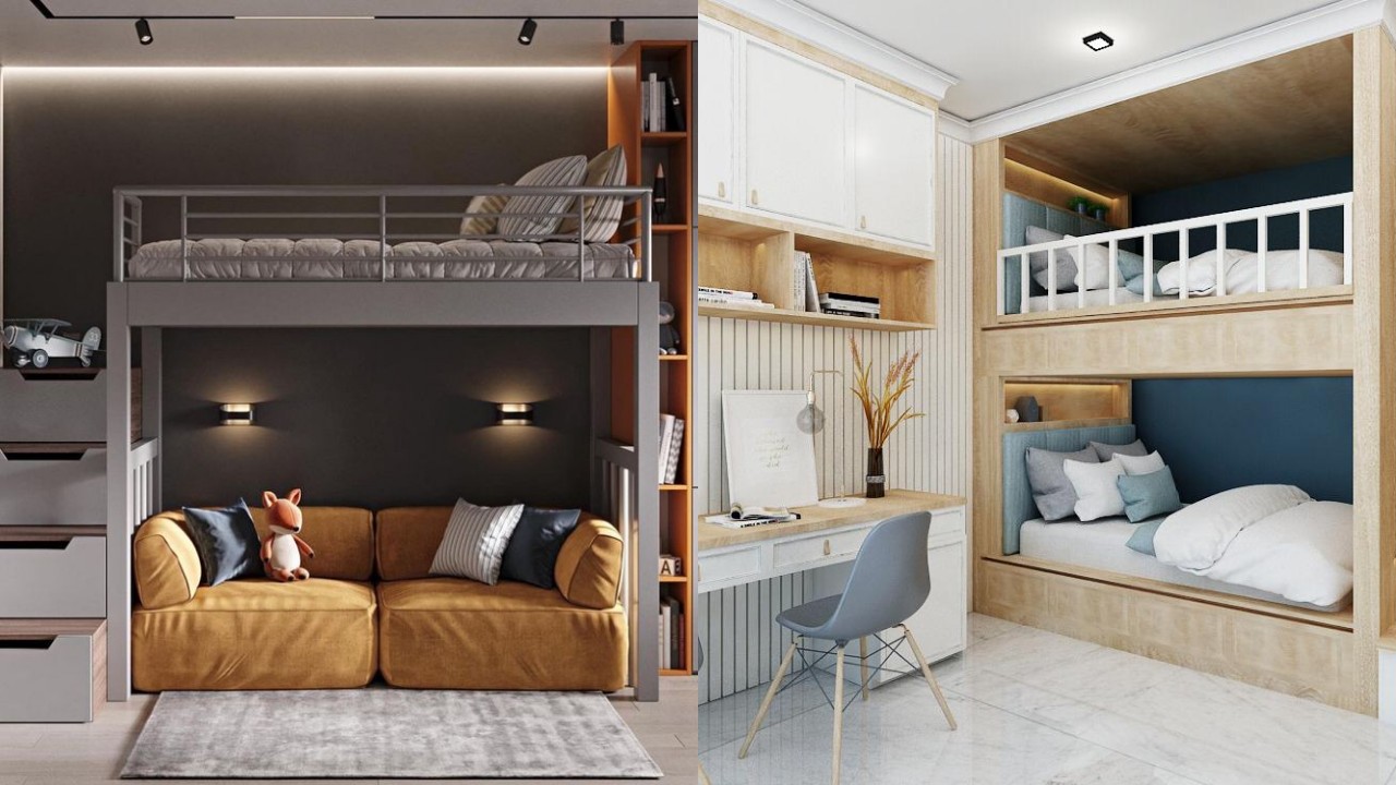 Desain Tempat Tidur Tingkat Seru, Bikin Ruangan Terlihat Lebih Luas dan Nyaman!