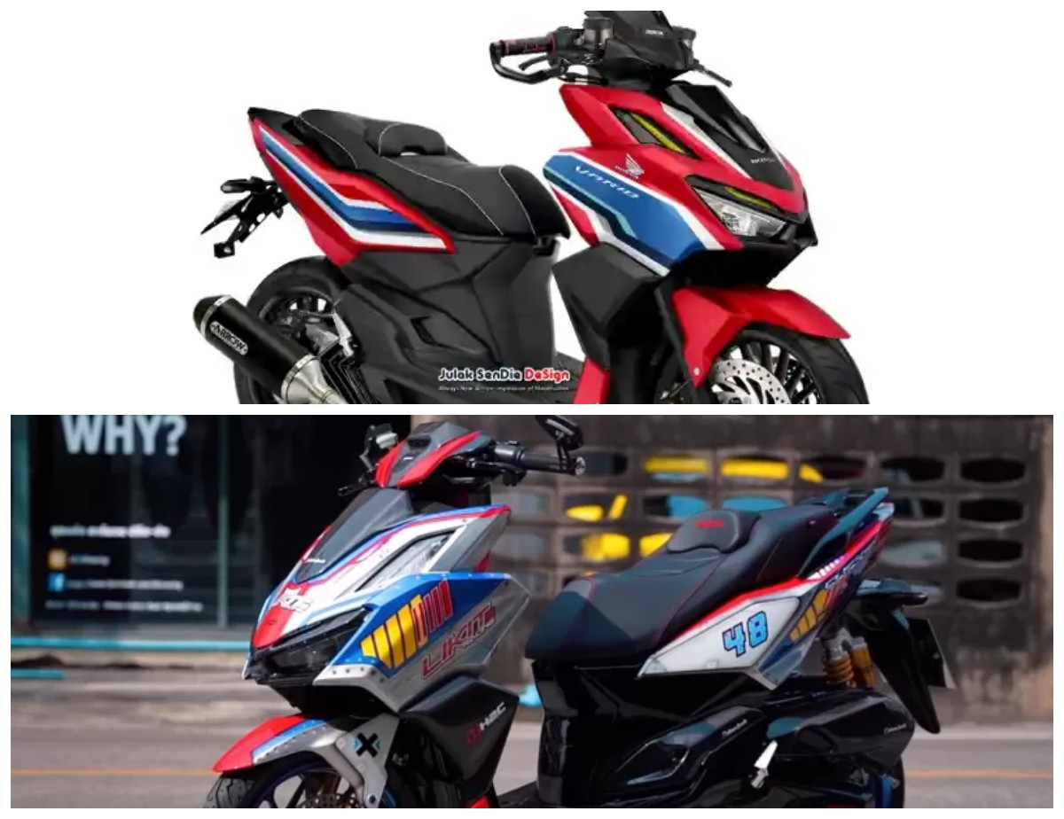 Viral di Medsos, Modifikasi Vario 160 Bergaya Racing Bikin Kagum Netizen!