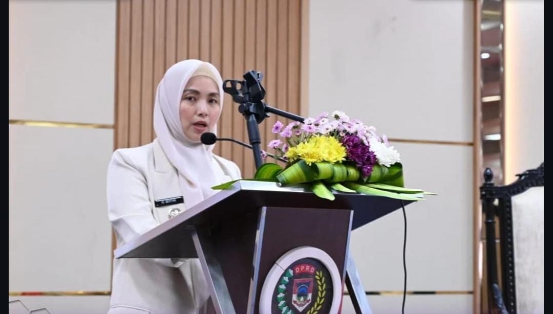 Wakil Walikota Pagar Alam hadiri Rapat Paripurna XI sidang ke-1 DPRD Kota Pagar Alam tentang KUPA PPAS