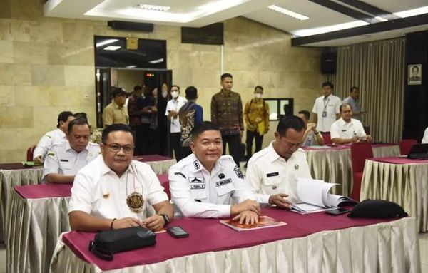  Pj Walikota Pagar Alam Perkuat Kemitraan di Rapat Evaluasi Kinerja Pj Gubernur Sumsel Triwulan II