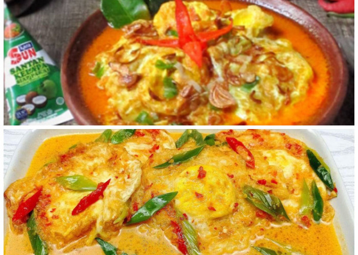 Cara Membuat Telur Ceplok Santan Enak dan Praktis, Dijamin Bikin Nambah Nasi