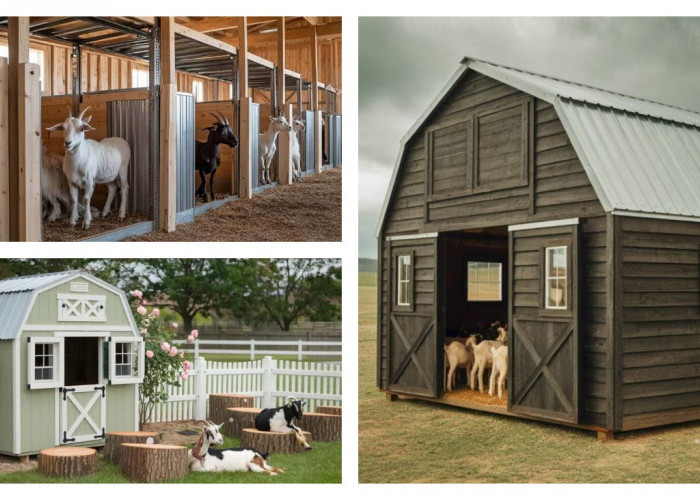 Peternakan Praktis: 11 Desain Kandang Kambing Modern untuk Kesehatan Hewan