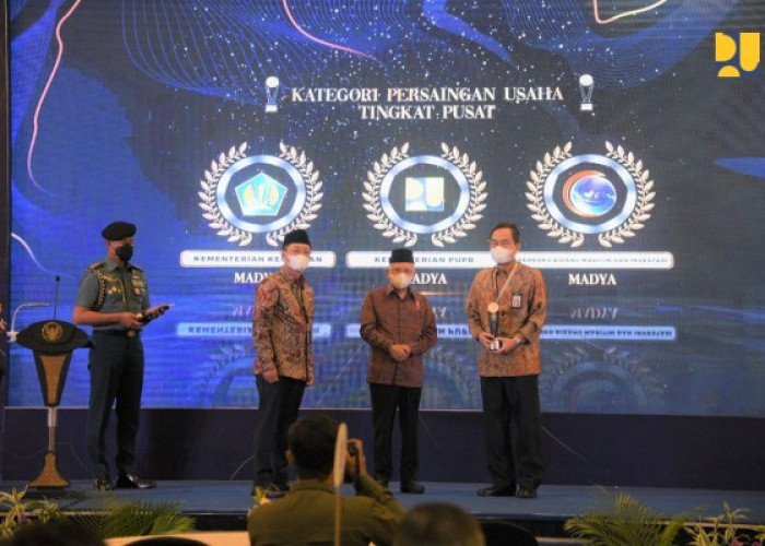 Kementerian PUPR Raih KPPU Award 2023 pada Tata Kelola Pengadaan Barang dan Jasa