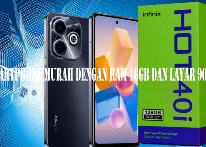 Infinix Hot 40i, Smartphone Murah dengan RAM 16GB dan Layar 90Hz