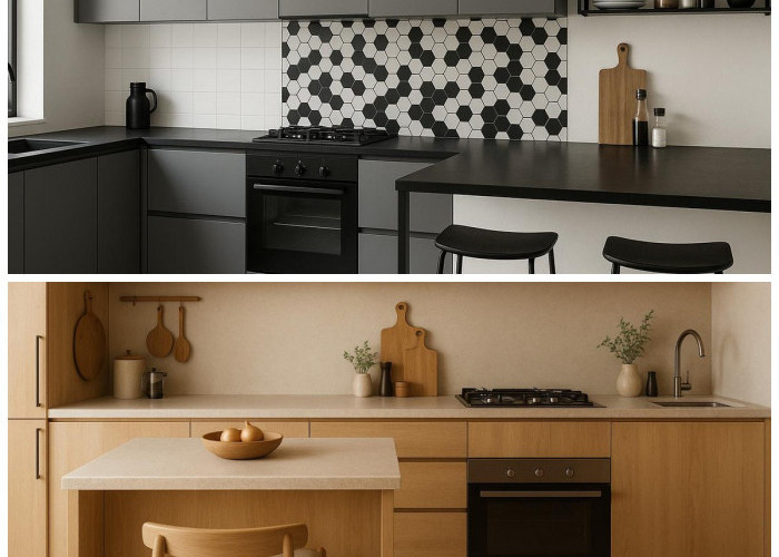 8 Inspirasi Desain Dapur Minimalis 2025: Tampil Modern, Rapi, dan Super Elegan!