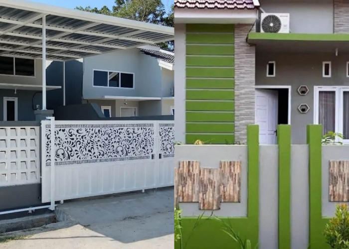 Bikin Fasad Lebih Stylish! Inspirasi Warna Tembok Pagar Kekinian