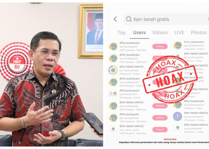 ATR/BPN Tegaskan: Tak Ada Program “BPN Tanah Gratis”, Waspadai Akun Palsu di Medsos