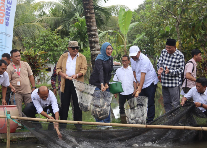 Kementerian Kelautan dan Perikanan Bersama DPR RI Kembangkan Budidaya Ikan Air Tawar di Lombok Tengah