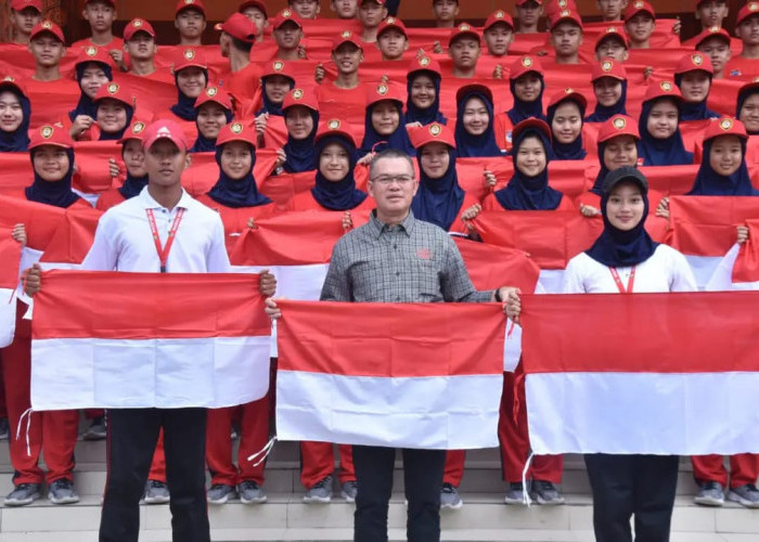 Wako Launching Gerakan Pembagian 10 Juta Bendera Merah Putih, Semarakkan HUT ke-78 Republik Indonesia!