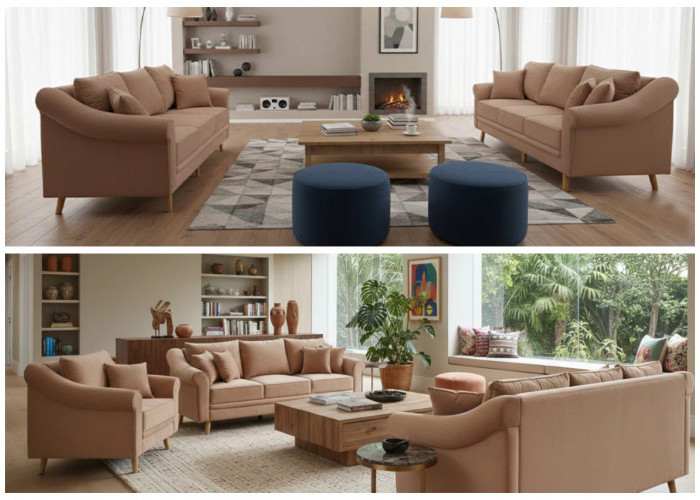 Transformasi Ruang Tamu Luas Jadi Super Mewah: Sofa Set Geni Hadirkan Kenyamanan Premium dan Estetika