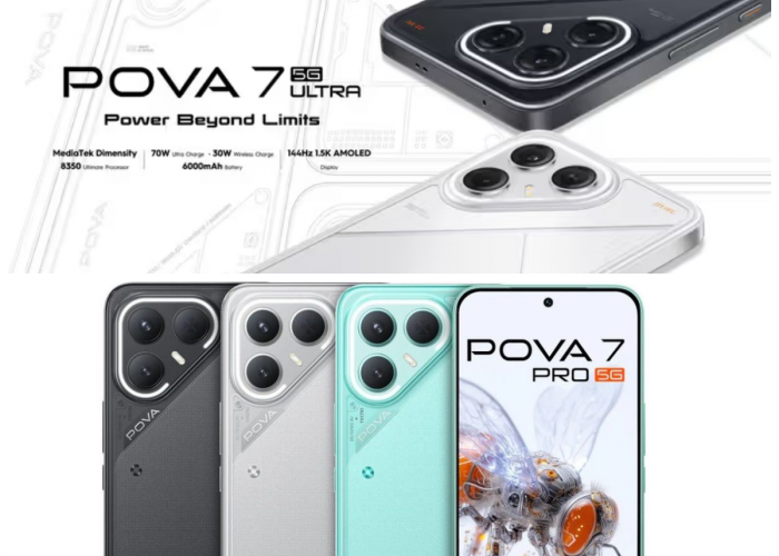 TECNO Hadirkan Pova 7 Pro hingga Phantom V2 Flip, Smartphone Baru dengan Harga dan Fitur Menarik