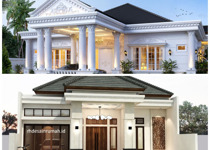 Bikin Fasad Makin Mewah: Ide Pilar Depan Rumah Klasik Modern yang Minimalis