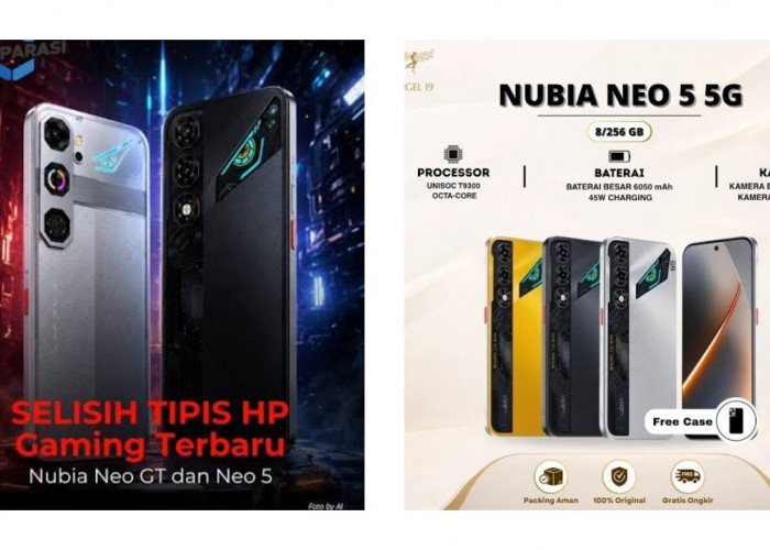 Nubia Neo 5 Max 5G, HP Gaming yang Terasa Seperti Tablet Berkat Layar 7,5 Inci!