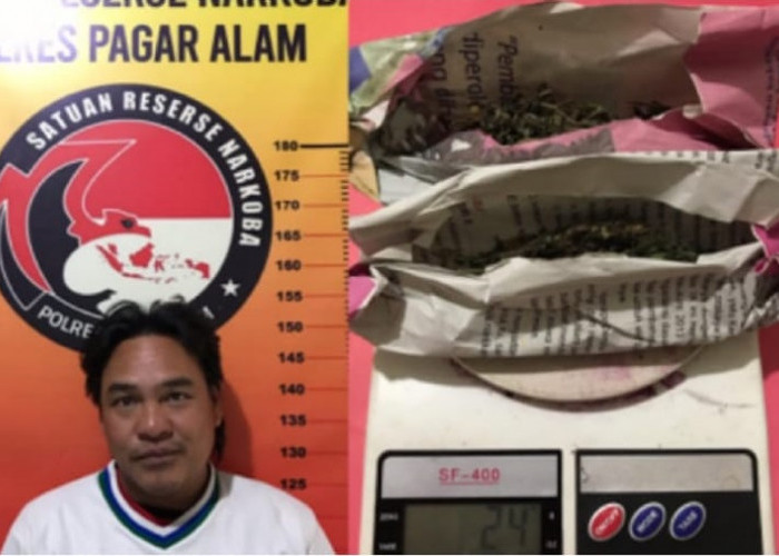 Pengedar Ganja Dibekuk, Petugas Amankan Alat Hisap Sabu