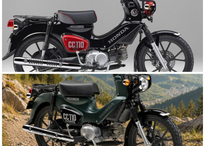 Cross Cub 110 2026, Motor Mungil Bergaya Tangguh Siap Temani Petualangan