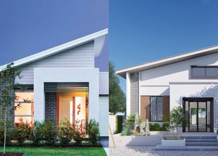 Inspirasi Model Rumah Atap Miring Satu Sisi yang Unik dan Indah!