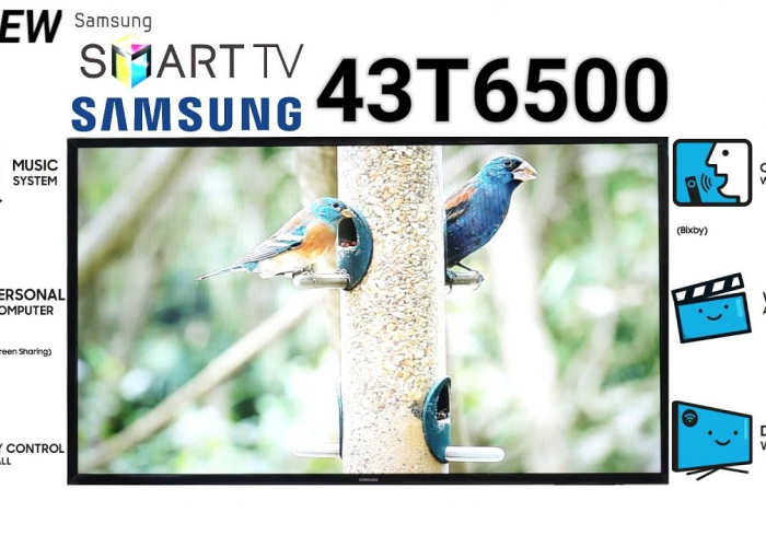 Mas Bro, Ini Samsung 43 T6500, Smart TV Berkualitas dengan Harga Terjangkau, Keren Cuk.