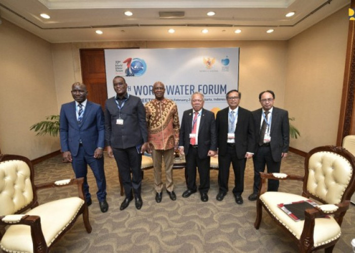 Menteri Basuki Bahas Dukungan World Water Forum ke-10 Bali dan Peluang Kerja Sama
