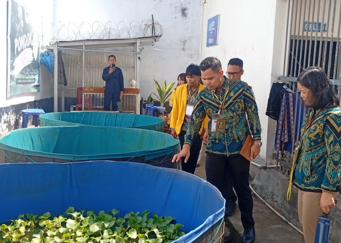 Tim Hakim Wasmat Tinjau Pembinaan WBP dan Bimker di Lapas Pagar Alam