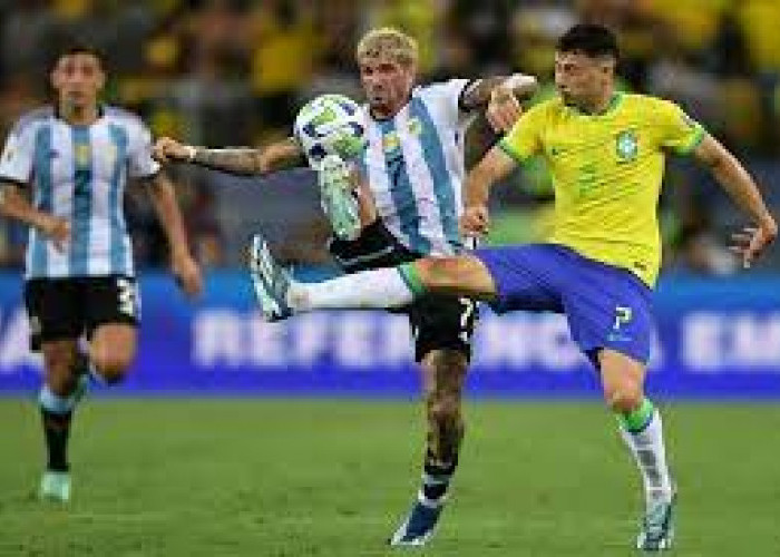 Panas! Argentina Kalahkan Brazil, Hingga Diwarnai Supporter Ricuh!
