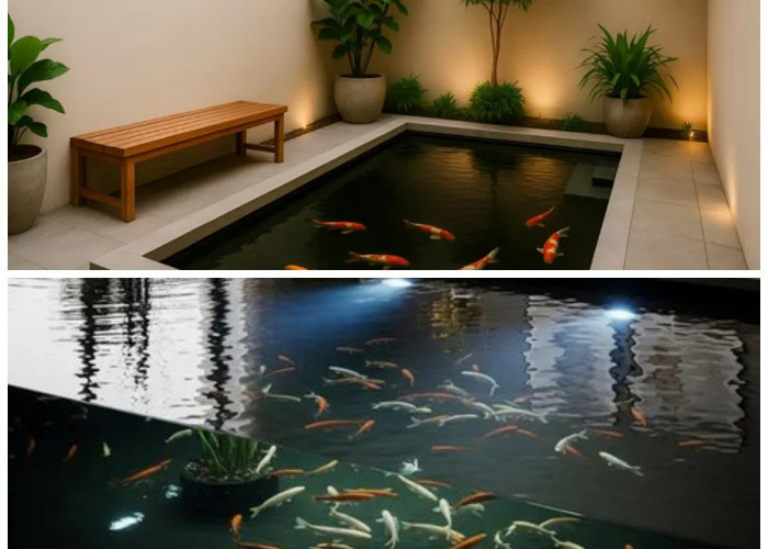 Transformasi Ruang Tamu: Ide Kolam Ikan Indoor untuk Hunian Lebih Segar dan Menawan