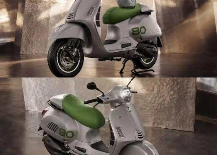 Terbatas Hanya 1.946 Unit! Vespa Edizione Ottantesimo Resmi Diluncurkan untuk Rayakan 80 Tahun