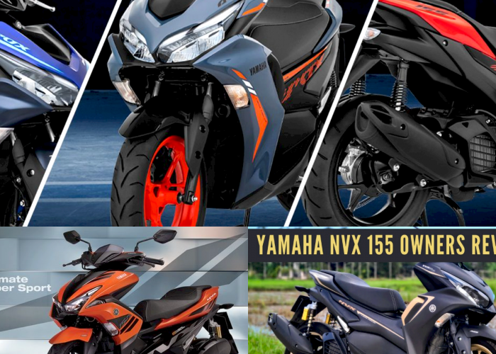 Motor Ini Kembarannya Aerox! Inilah Yamaha NVX 155 Yang Miliki 4 Warna Yang Memukau