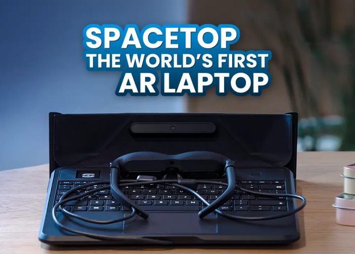 Spacetop, Inovasi Laptop AR Tanpa Layar untuk Pengalaman Kerja Mobile Lebih Baik