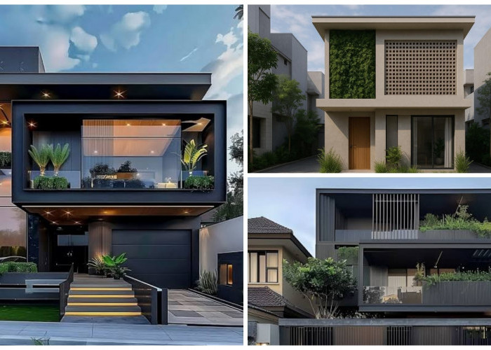 Solusi Hunian Perkotaan: 10 Model Rumah Modern dengan Bukaan Depan Minimal