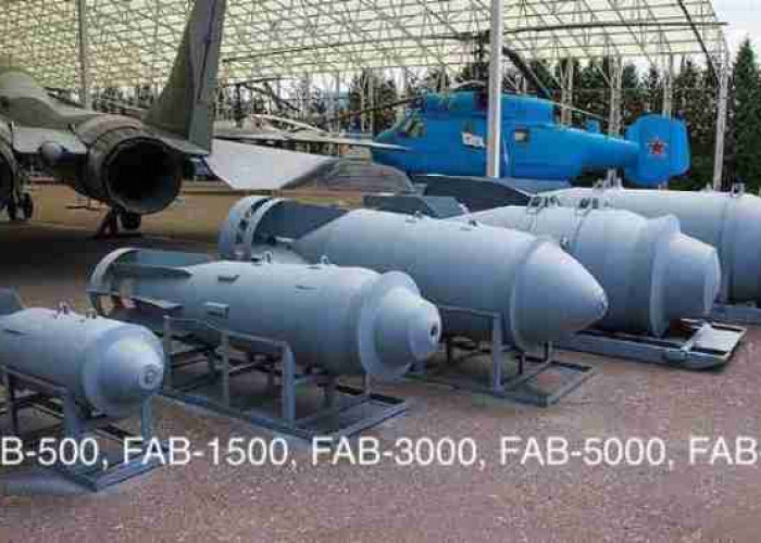 Bikin Kaget Militer Dunia, Rusia Produksi Bom Pintar FAB-3000, Berobot 3 Ton Radius Ledakan 900 Meter